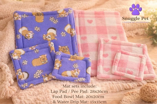 Small pet piece mat set - 3,