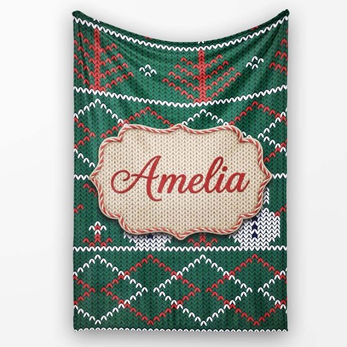 Soft fleece blanket cute green - soft,