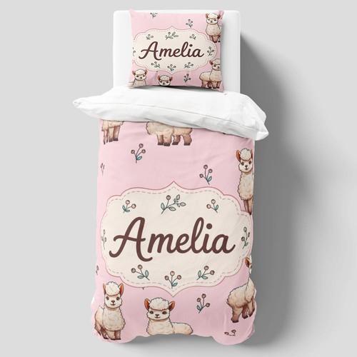 Personalised name soft single - personalised,