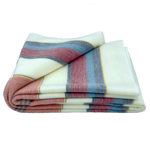 Soft warm striped alpaca - striped,