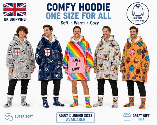 Hoodie blanket adult - hoodie, oversized