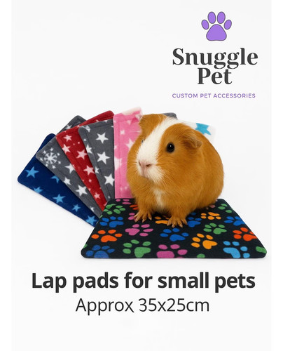 Pet fleece pee lap pads - or,