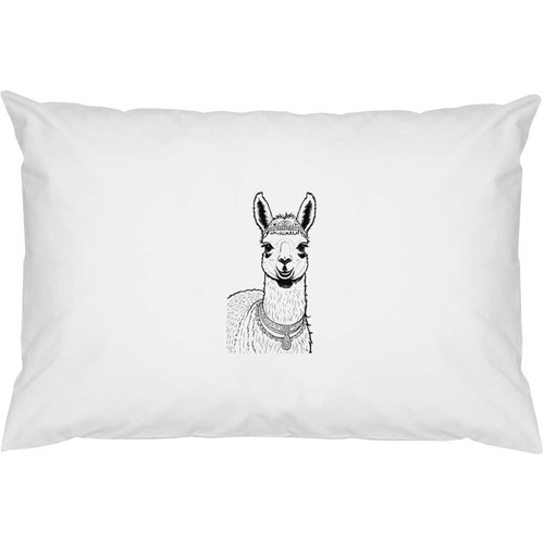 Smiling llama cotton - 2, x