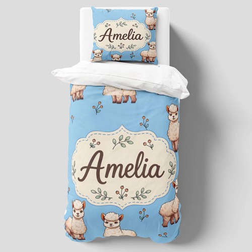 Personalised name soft single - personalised,