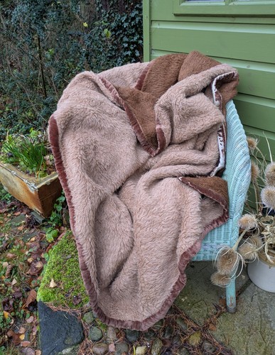 Vintage 100 llama fleece - vintage, 100%